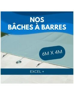Bâche à Barres De Sécurité Excel+ 580 G/m² Pour Piscine 6m X 4m 7 Bâche à Barres De Sécurité Excel+ 580 G/m² Pour Piscine 6m X 4m -Mister Piscine bache a barres de securite excel 580 gm pour piscine 6m x 4m 3
