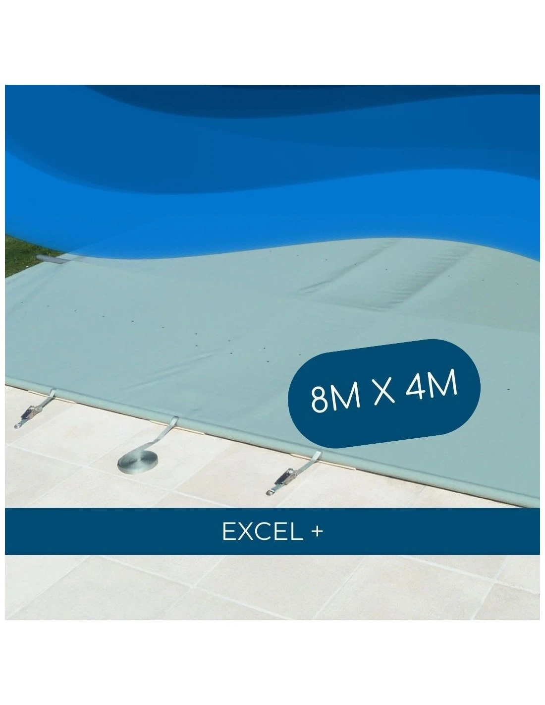 Bâche à Barres De Sécurité Excel+ 580 G/m² Pour Piscine 8m X 4m 4 Bâche à Barres De Sécurité Excel+ 580 G/m² Pour Piscine 8m X 4m – Image 4