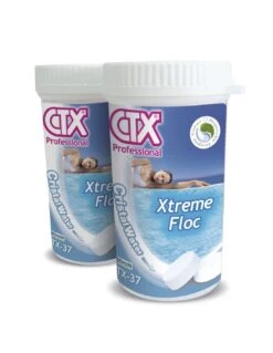 Extrem Floc - 2 Flacons De 5 Pastilles De 20g CTX-37 ( Pour Filtre à Cartouche)