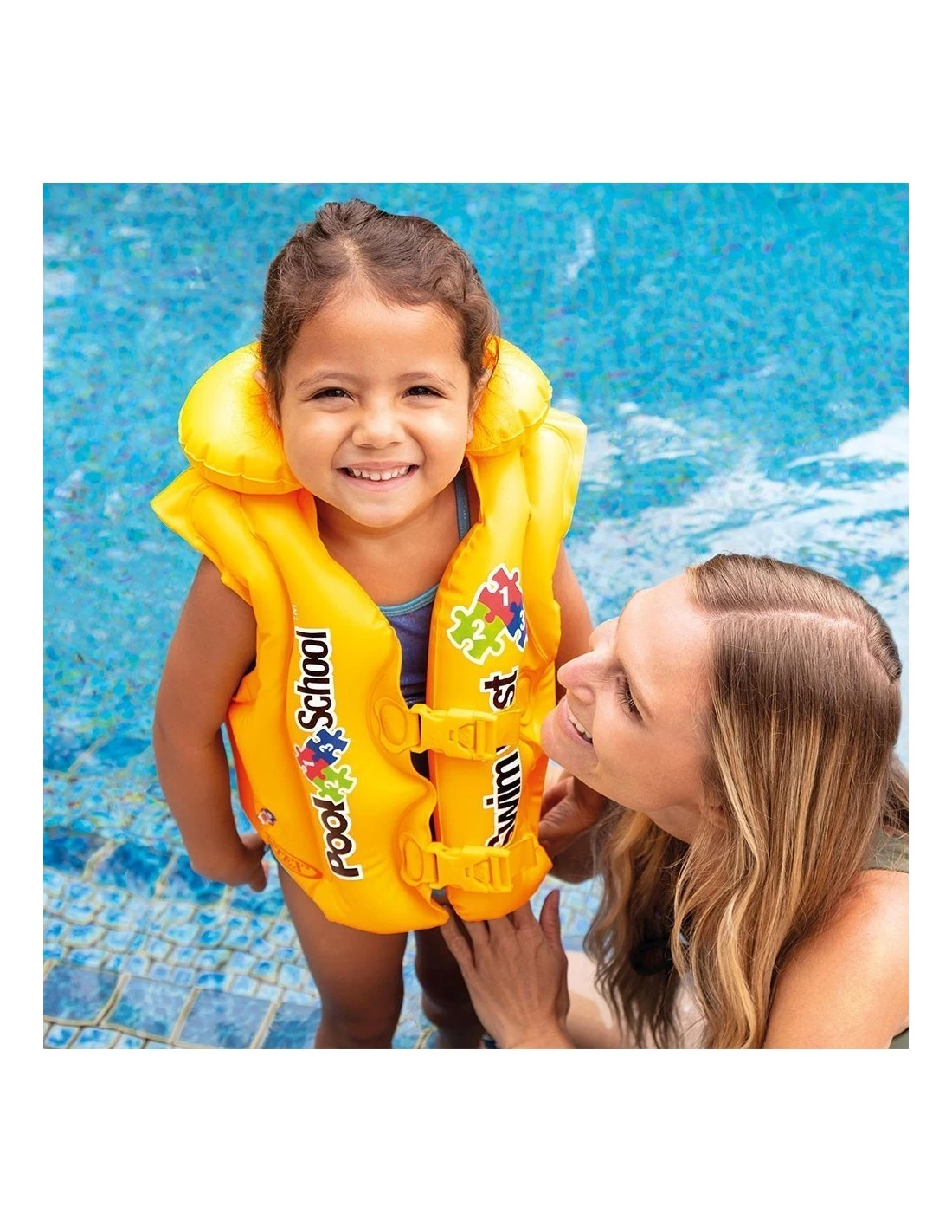 Intex Gilet De Natation Gonflable Pool School 2 Intex Gilet De Natation Gonflable Pool School – Image 2