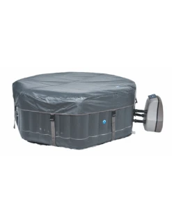 Devant 23 Devant -Mister Piscine netspa gonflable silver 5 places 1
