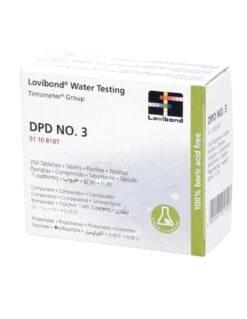 Pastilles Réactifs DPD3 Chlore Total - 250 Pastilles ( Pour Scuba )