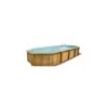 Piscine Bois Ubbink Azura 750 X 400 X H 130 Cm