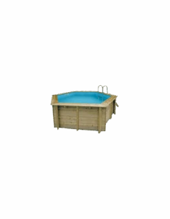 Piscine Bois Ubbink Azura Ø 410 X H 120 Cm