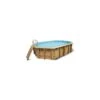 Piscine Bois Ubbink Océa 550 X 355 X H 120 Cm