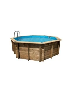 Piscine Bois Ubbink Océa Ø 430 X H 120 Cm